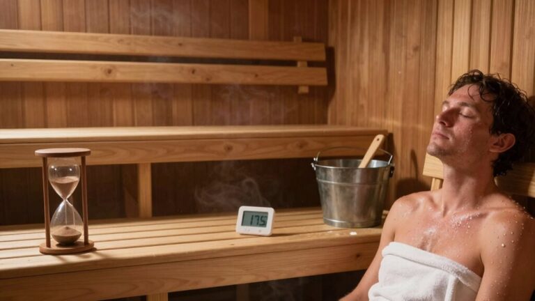 sauna duration recommendations vary