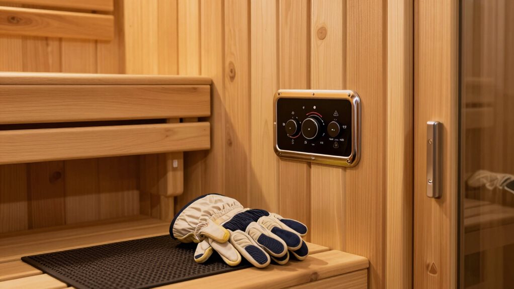 sauna electrical safety compliance