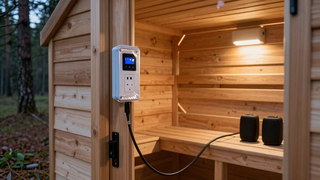 sauna electrical safety upgrades