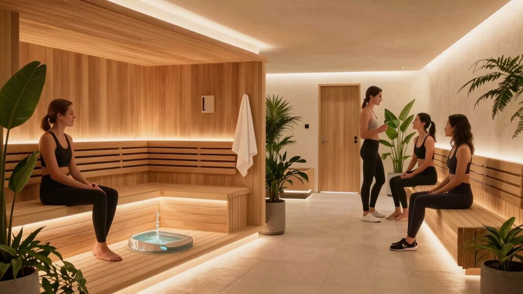 sauna enhances gym experience