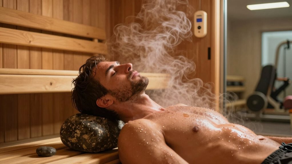 sauna enhances post workout recovery