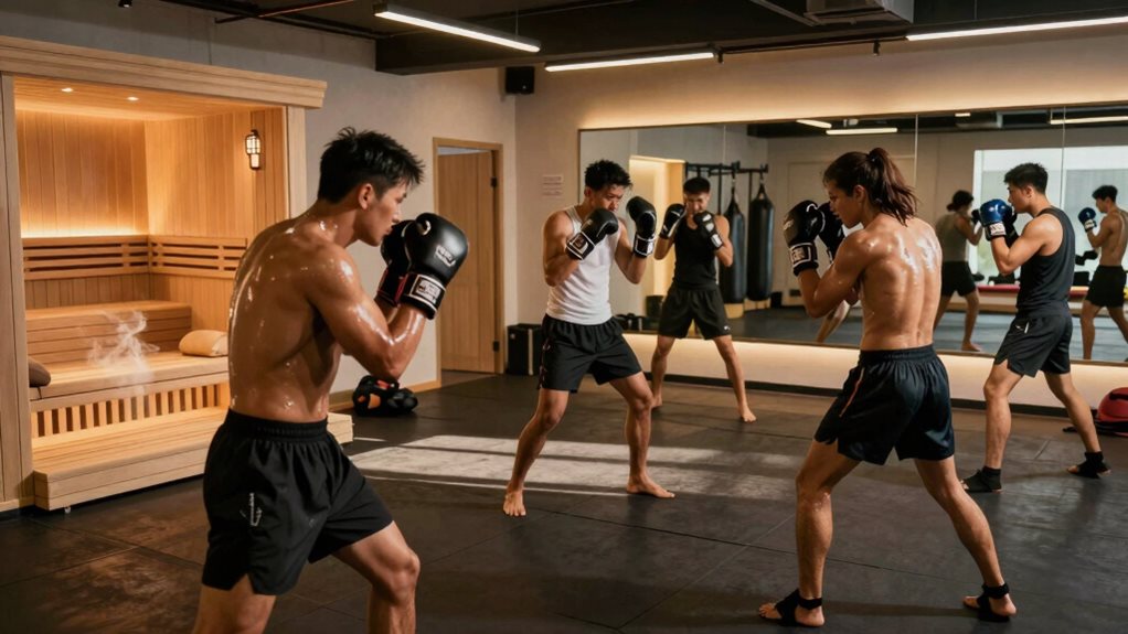 sauna enhances recovery in sports