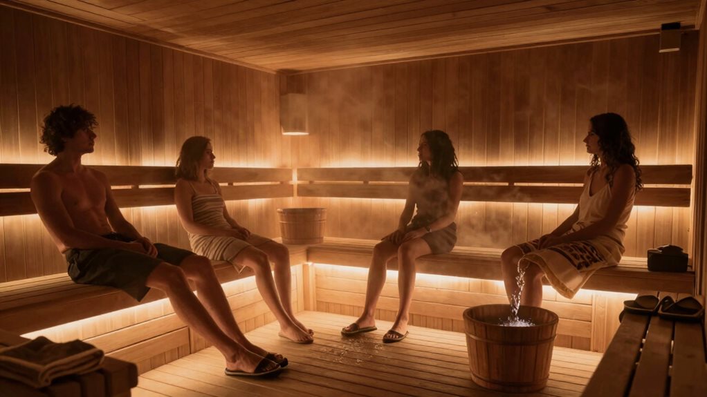 sauna etiquette and respect