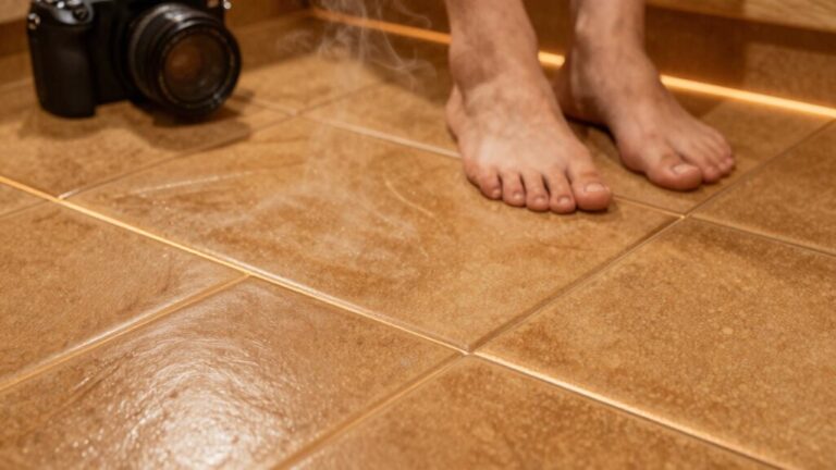 sauna flooring tile options