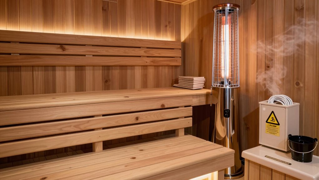 sauna heater safety guidelines