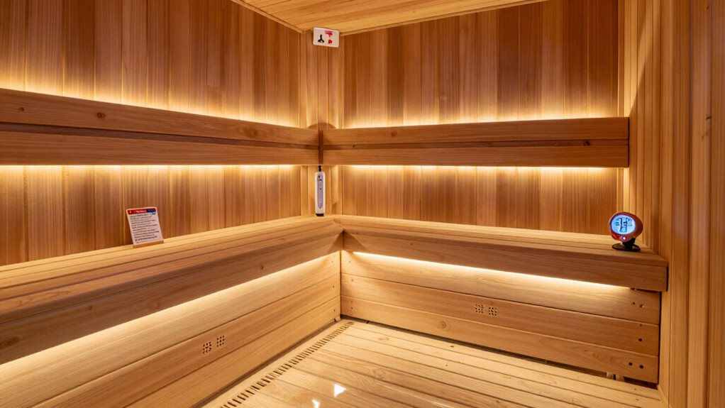 sauna installation building regulations