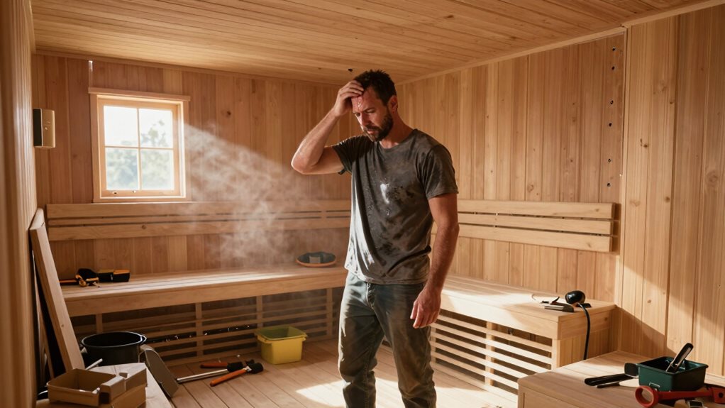 sauna installation challenges addressed