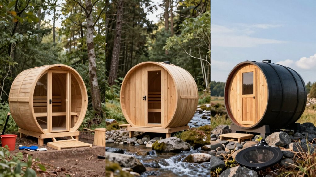 sauna installation site considerations