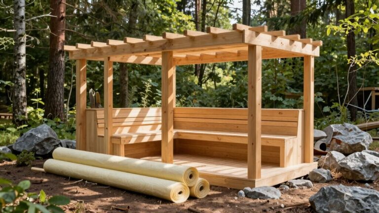 sauna insulation and structure