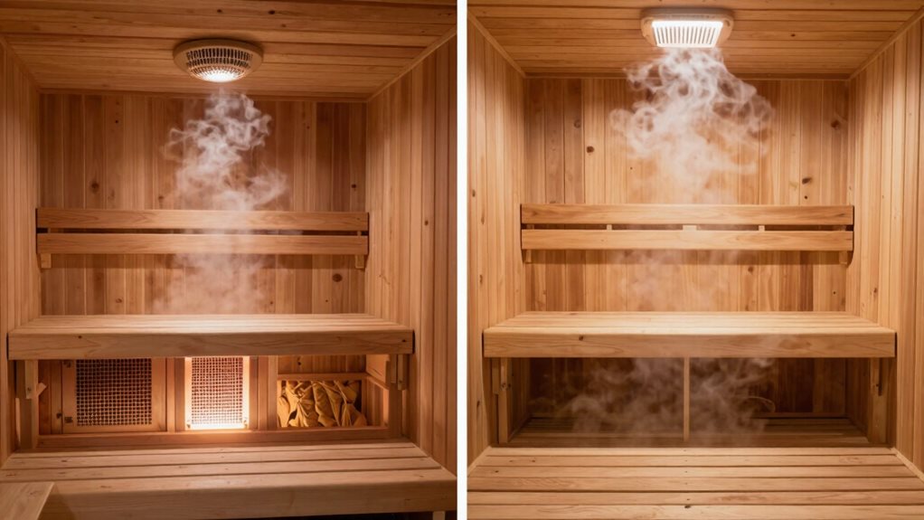 sauna insulation quality comparison