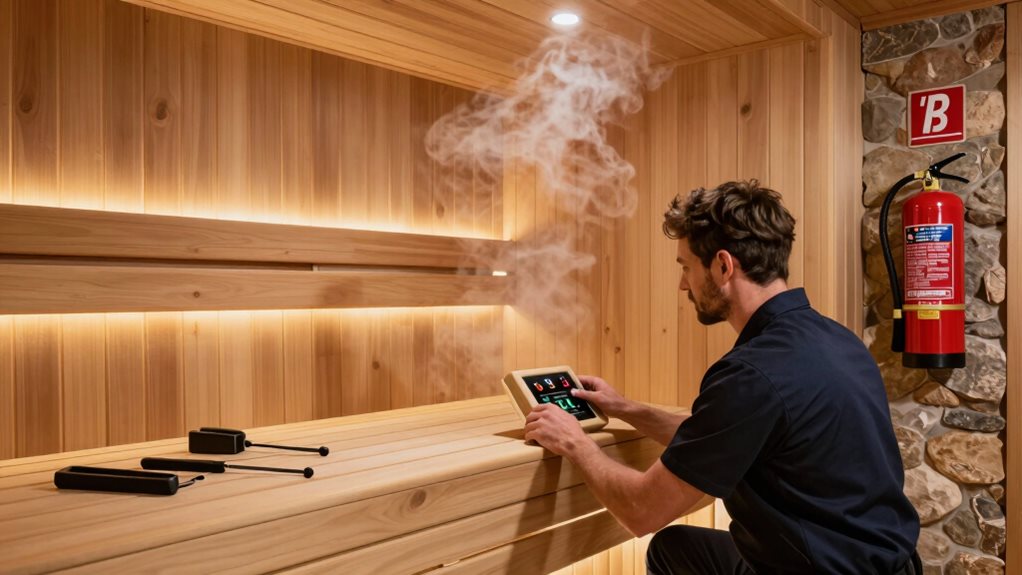 sauna maintenance ensures safety