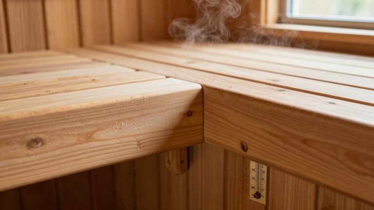 sauna materials for longevity