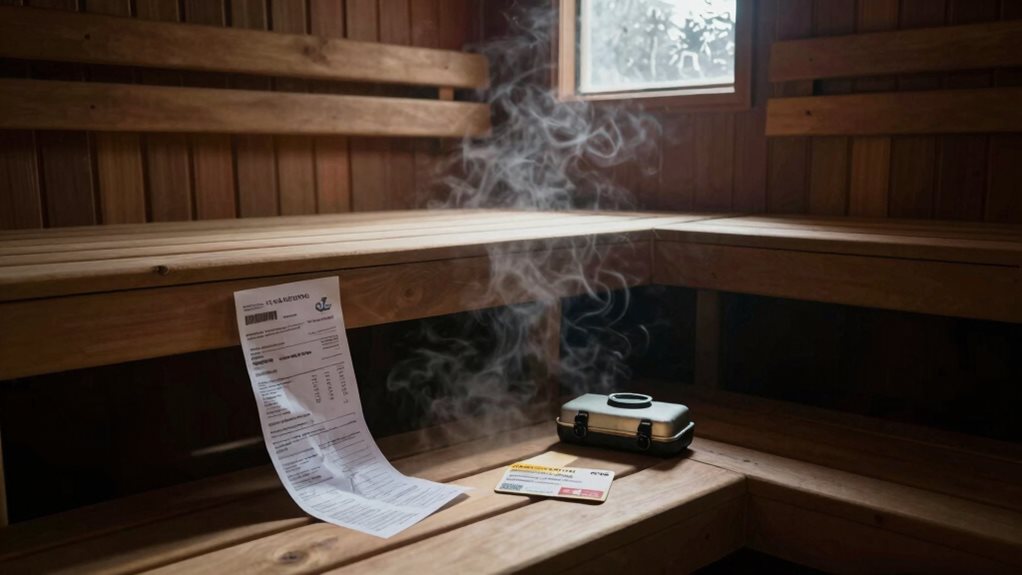 sauna ownership versus gym costs