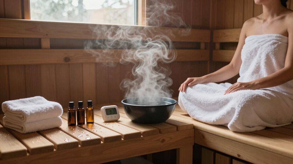 sauna safety and aromatherapy