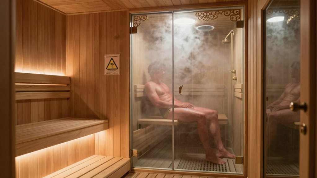 sauna safety and hydration