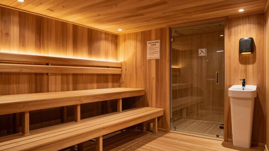 sauna safety and regulations