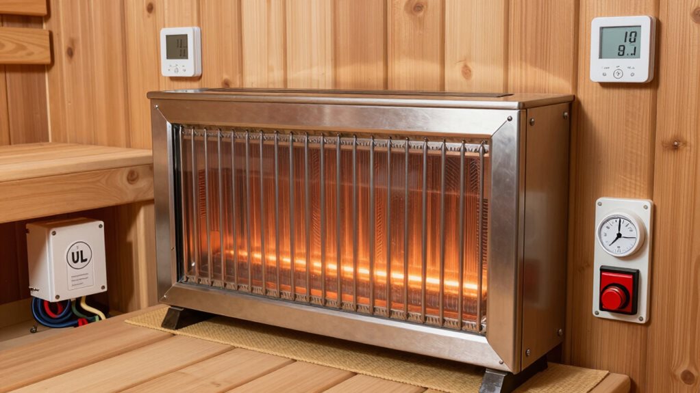 sauna safety installation standards