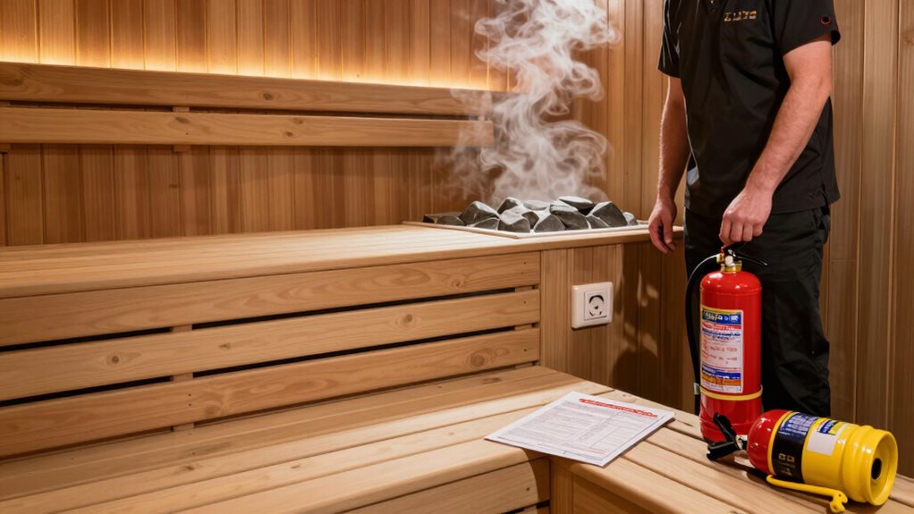sauna safety staff training