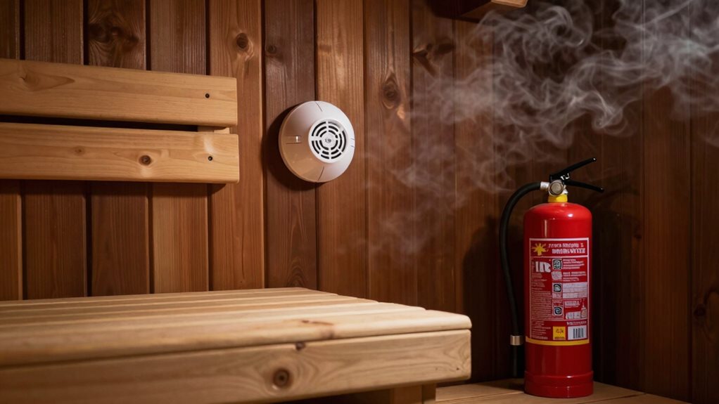sauna safety through detection