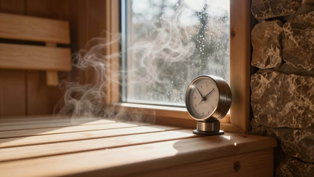 sauna session timing devices