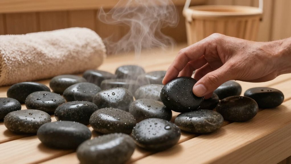 sauna stones care tips