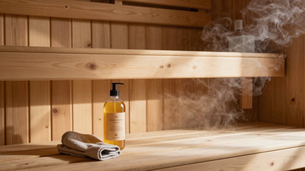 sauna timber maintenance guide