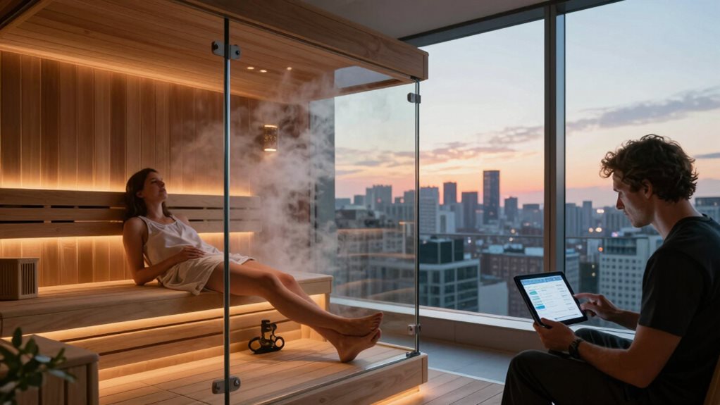 saunas enhance luxury wellness