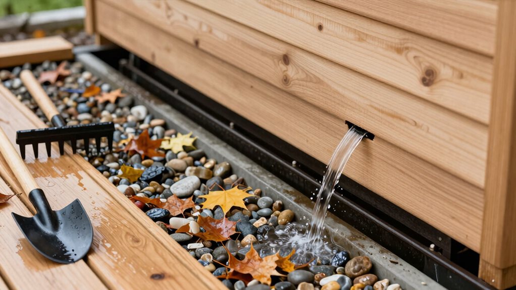 seasonal drainage maintenance practices