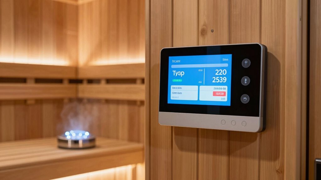 smart energy saving sauna control