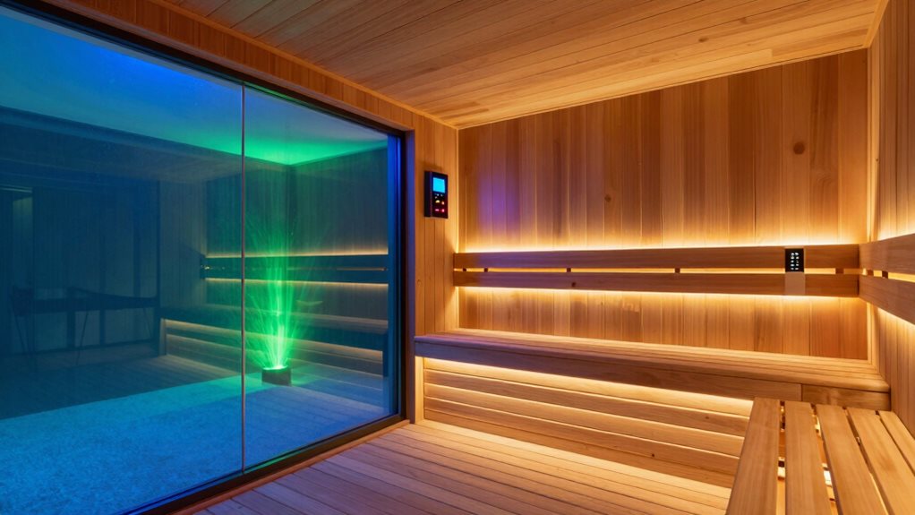 smart sauna control options