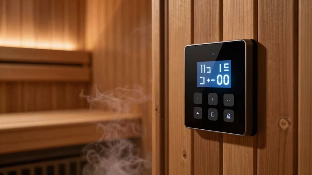 smart sauna control options