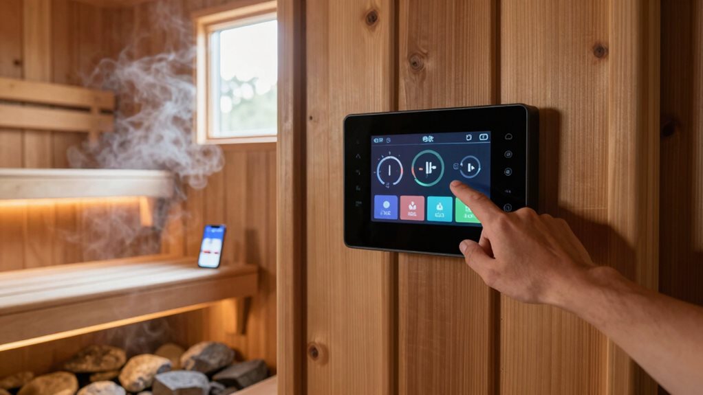 smart sauna control technology