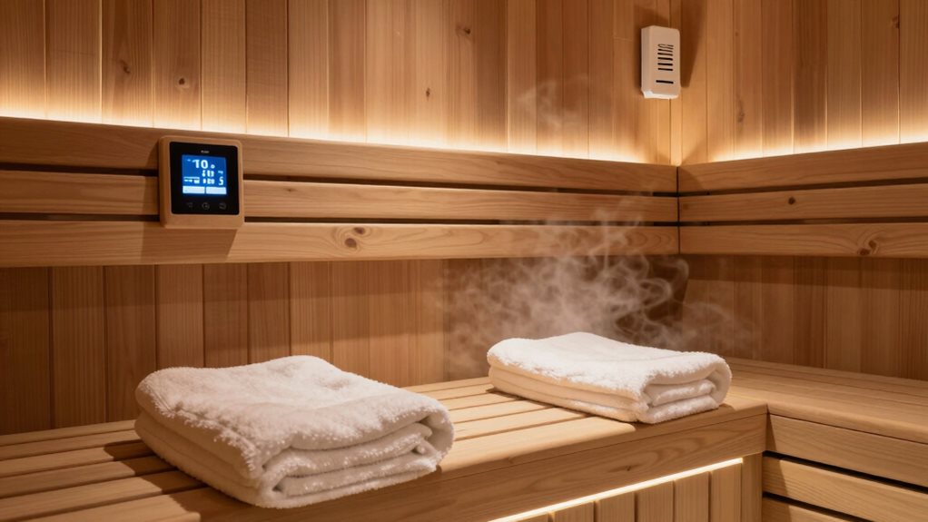 smart sauna safety features