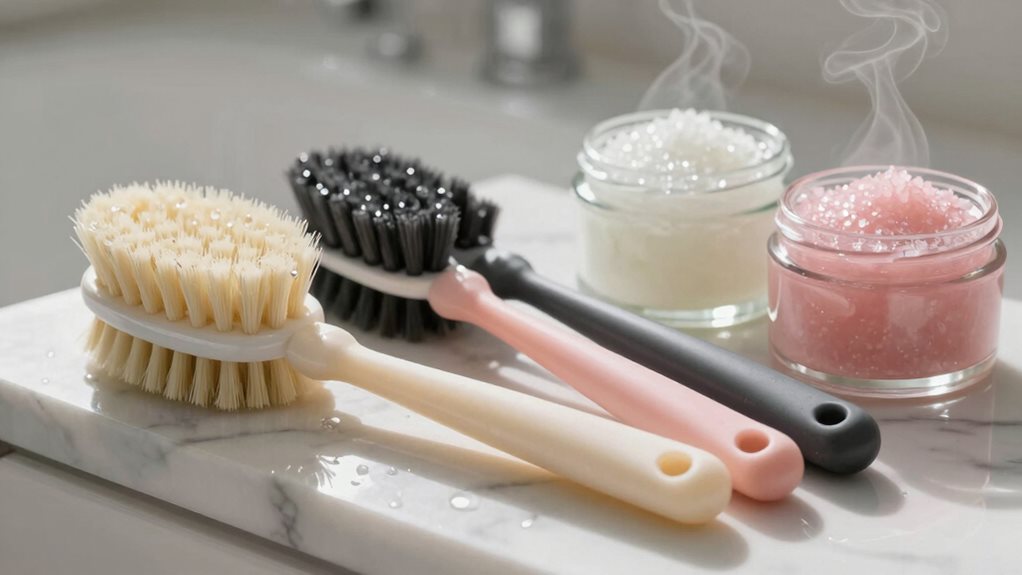 soft glowing skin brushes