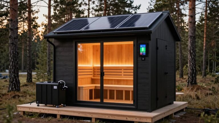 solar powered sauna systems