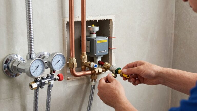 special plumbing needed for steam