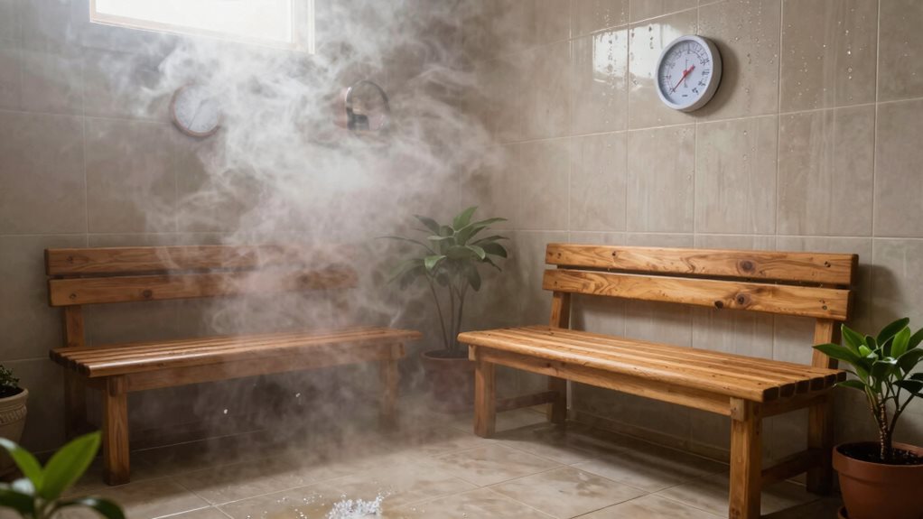 steam room benefits and risks