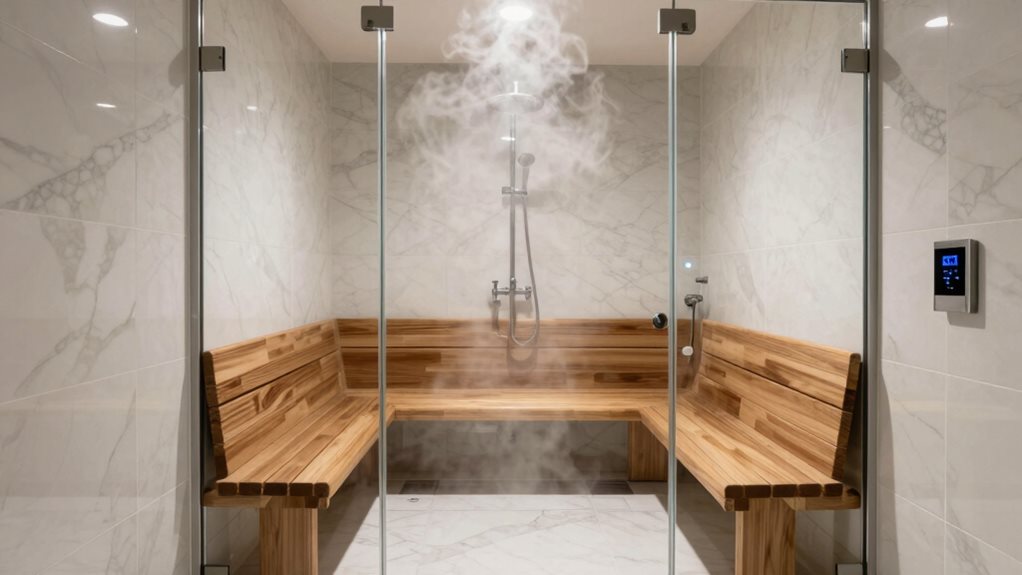 steam room installation costs