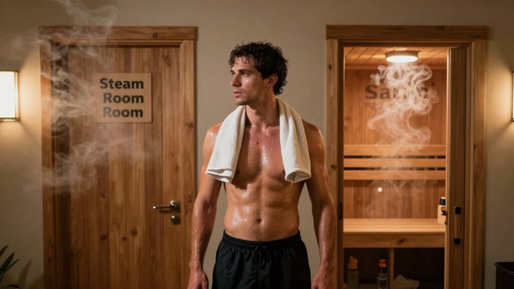 steam room vs sauna benefits