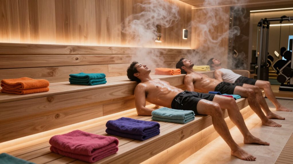 steam rooms enhance retention
