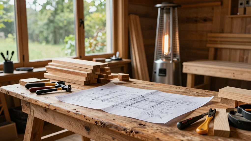 successful diy sauna planning