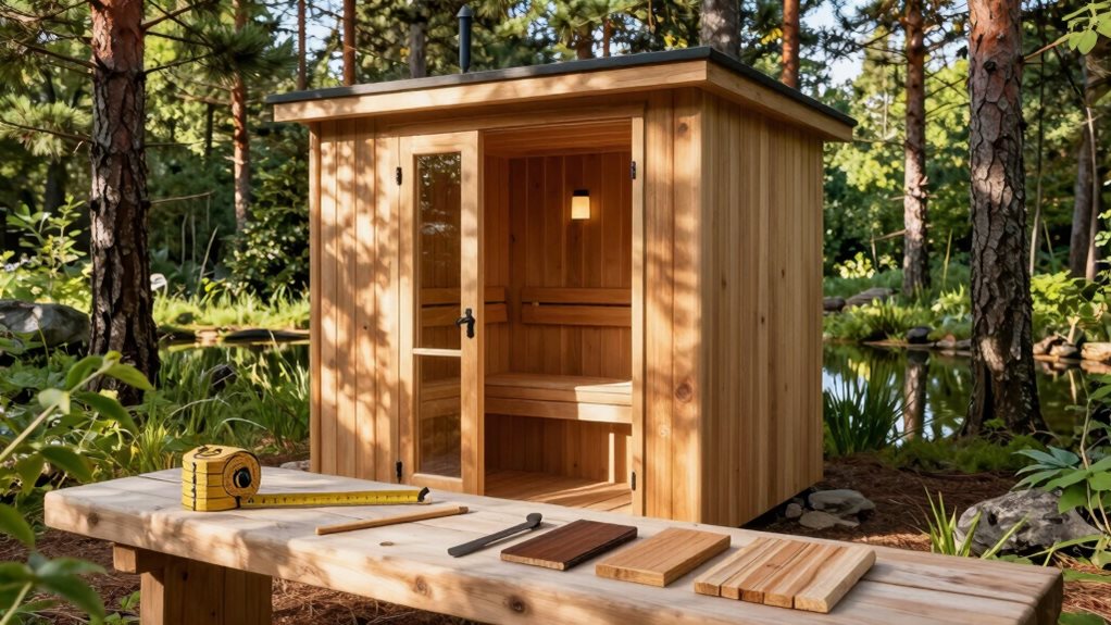 sustainable sauna construction strategies
