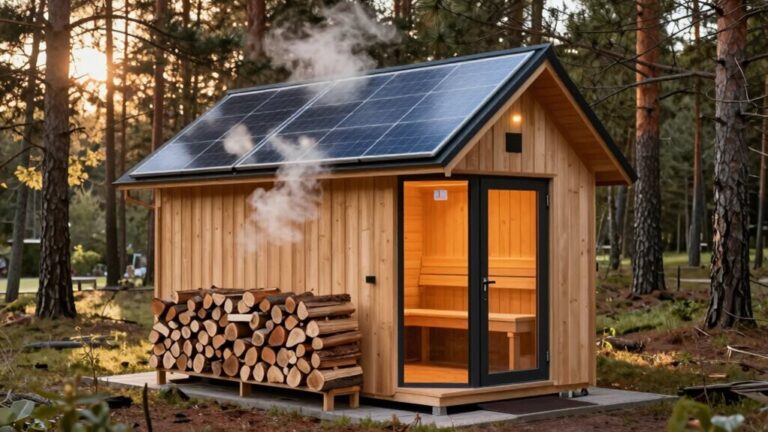 sustainable sauna heating solutions