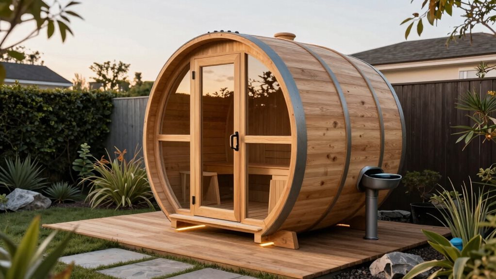 sustainable sauna material choices