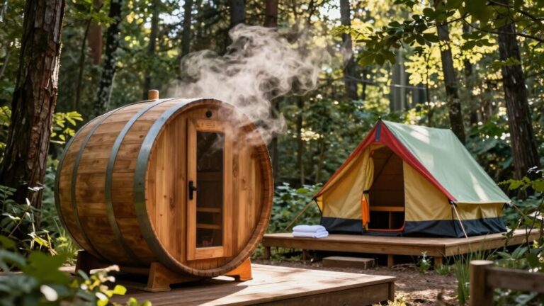 tent and barrel sauna reviews