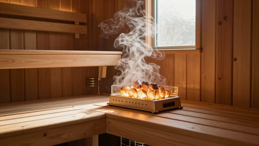 top sauna heating options