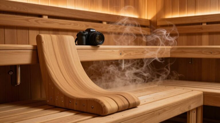 ultimate relaxation sauna backrests