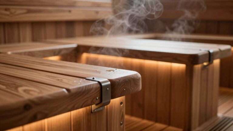 ultimate steam room seating