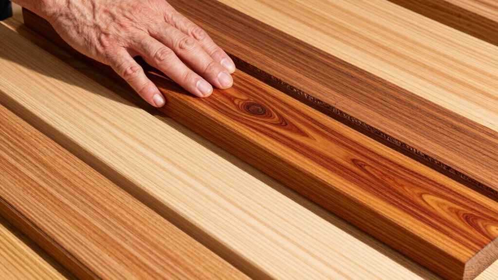 unique wood grain aesthetics