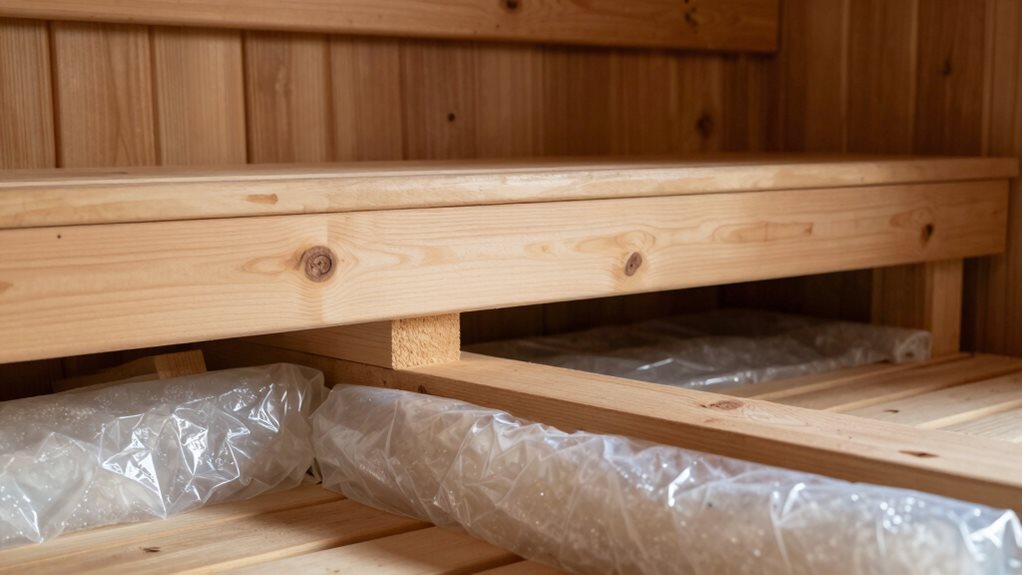 vapor barriers ensure sauna efficiency